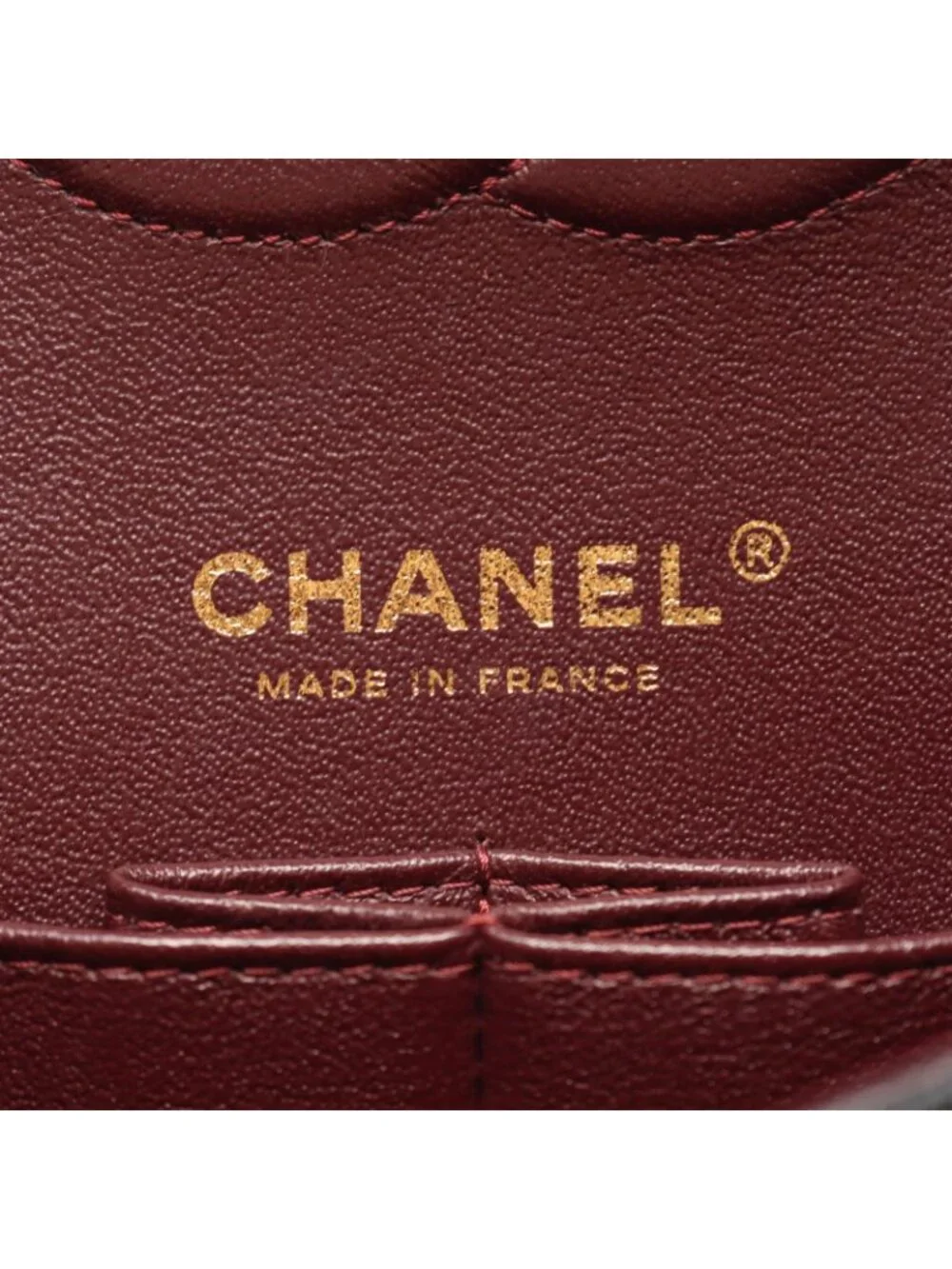 Chanel Shoulder Bag Quilted Double Flap Black Caviar Leather Chain